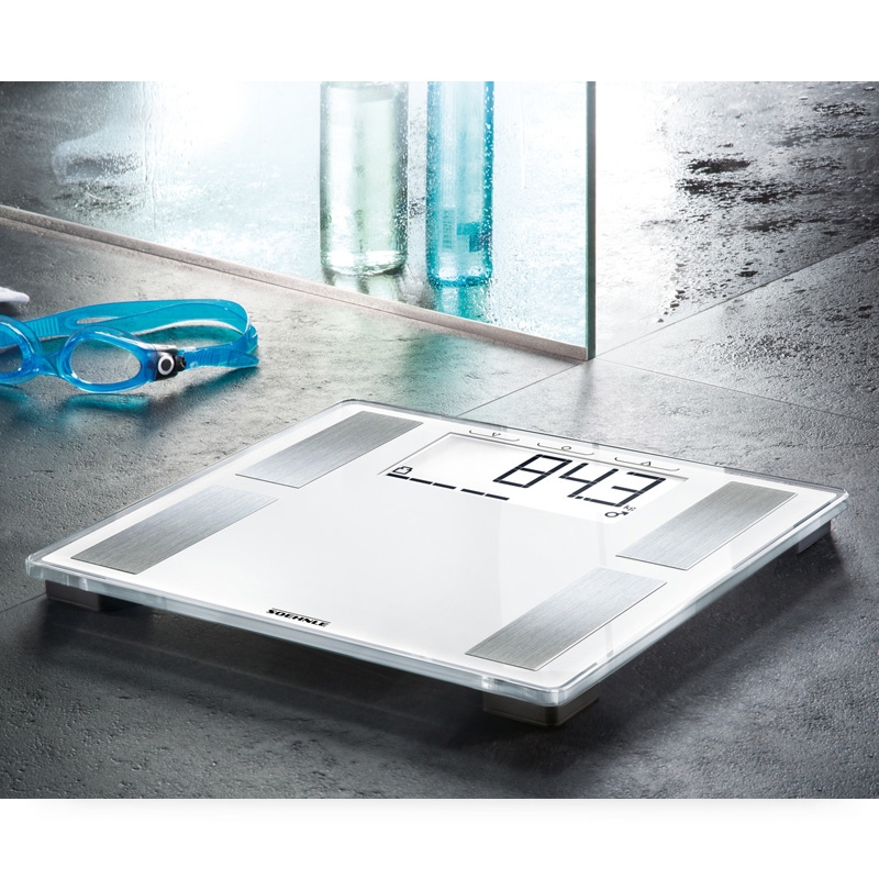 Soehnle 63868 Shape Sense Profi 100 Elektronische Personenwaage weiß