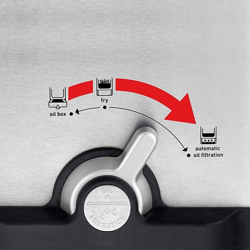 Tefal Oleoclean Pro FR8040 Inox & Design Fritteuse B-Ware (neutrale Verpackung)