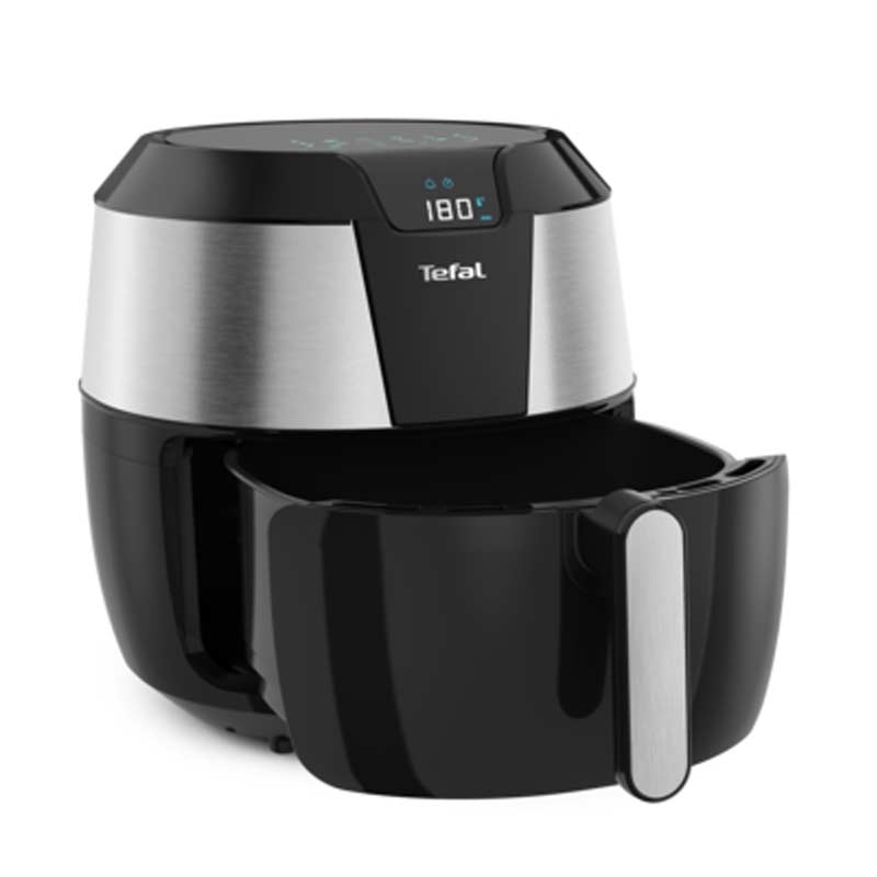 Tefal EY701D Easy Fry XXL Heißluftfritteuse schwarz/edelstahl