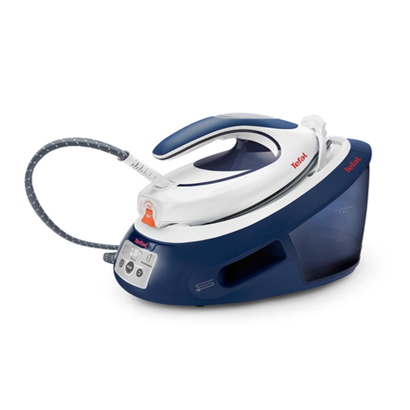 Tefal SV8053 Express Anti-Calc Bügelstation weiß/blau