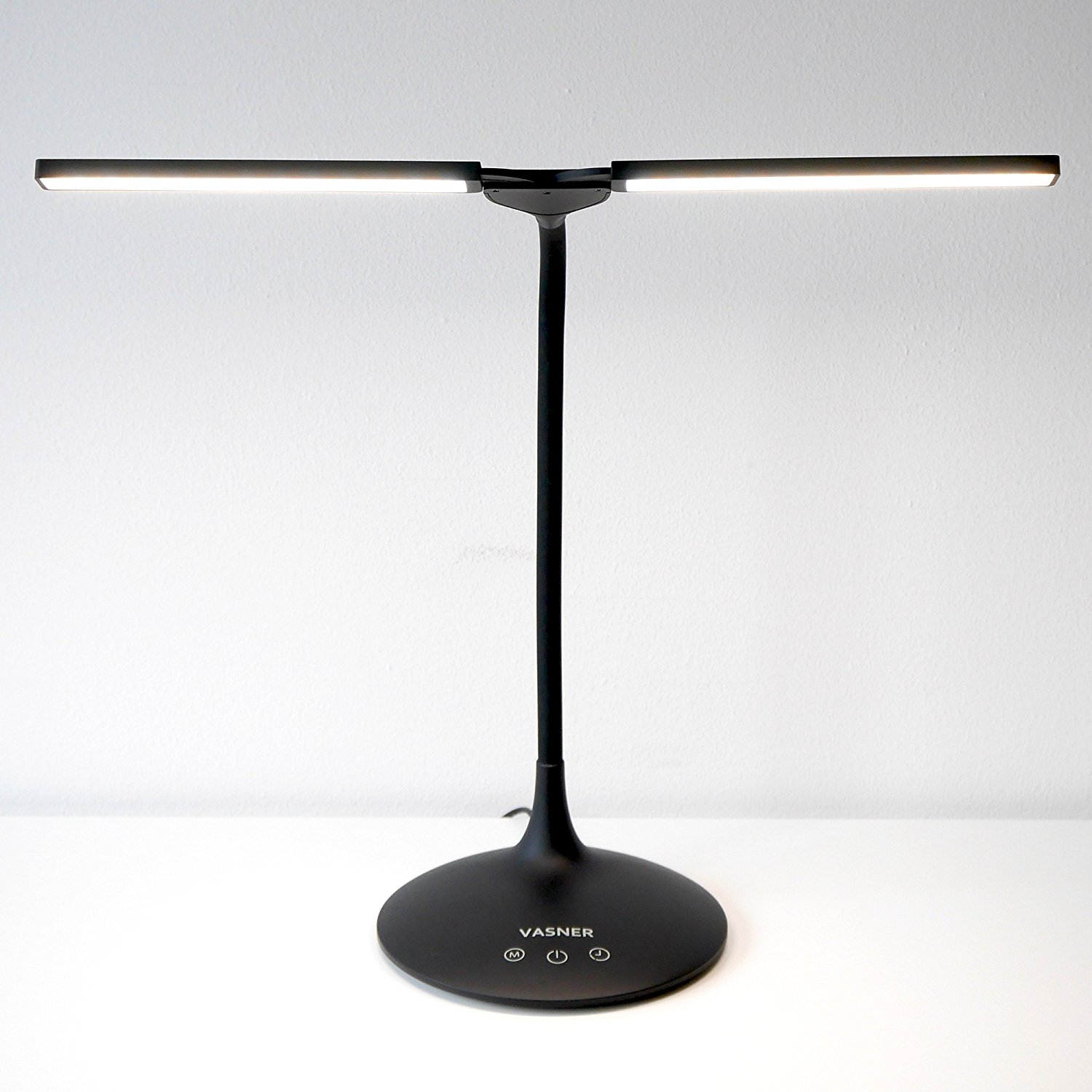 Vasner Splitty Design LED Schreibtischlampe schwarz