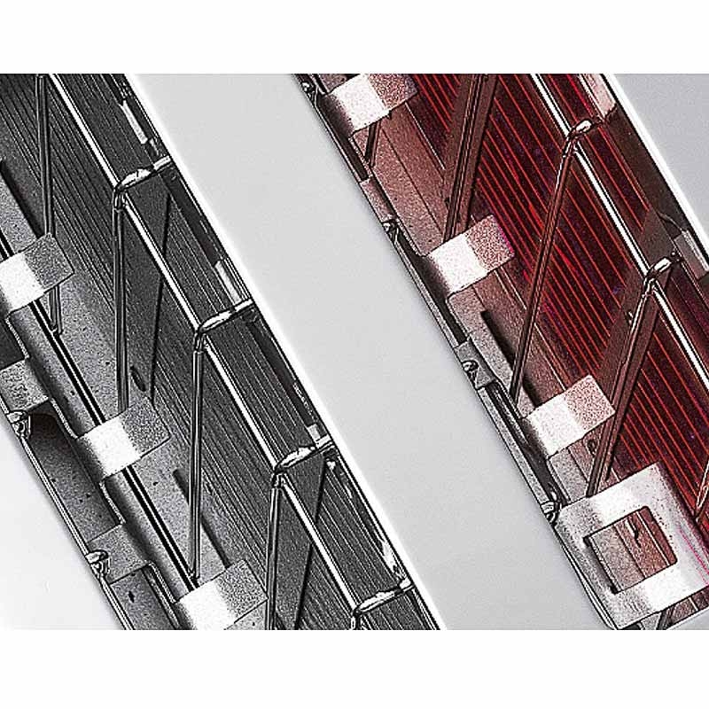 WMF Terra Toaster Doppelschlitz Brötchenaufsatz Edelstahl braun