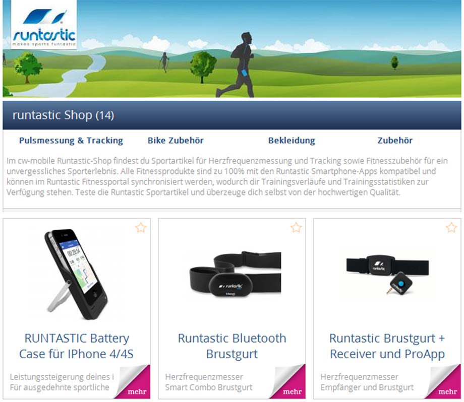 Runtastic Sports Armband