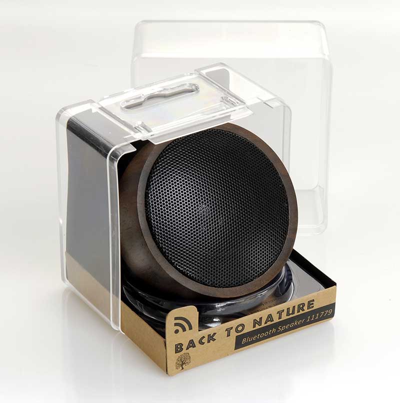 Magic Clouds Holzspeaker Bluetooth Wallnuss