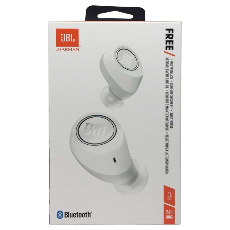 JBL Free X Wireless In-Ear-Bluetooth-Kopfhörer weiß
