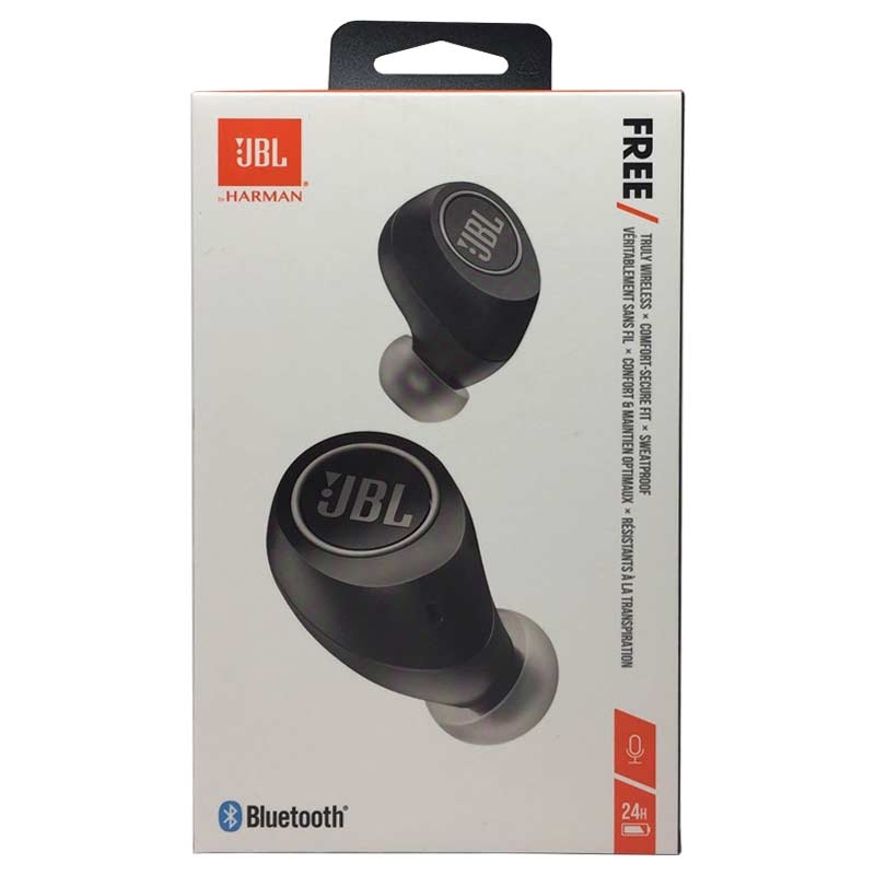 JBL Free X Wireless In-Ear-Bluetooth-Kopfhörer schwarz