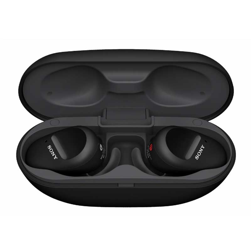 Sony WF-SP800N True Wireless-Kopfhörer mit Mikrofon schwarz