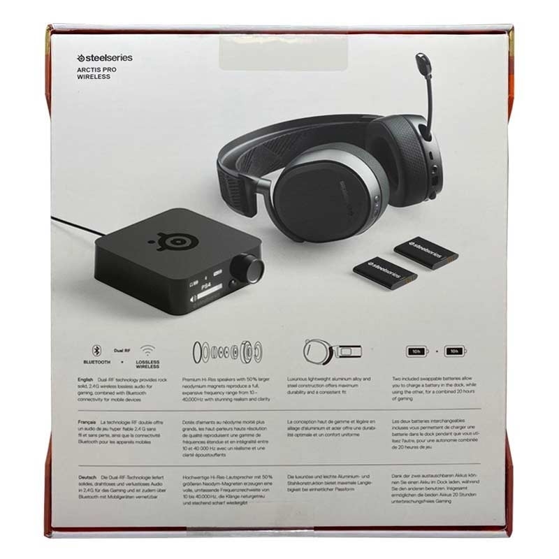 SteelSeries Arctis Pro Wireless Gaming-Headset schwarz