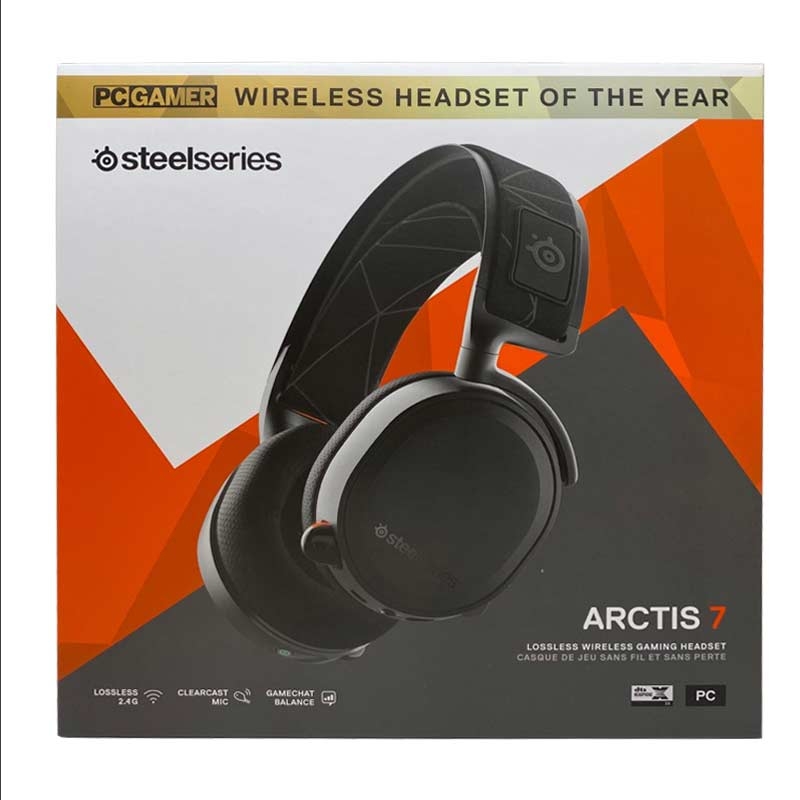 SteelSeries Arctis 7 Wireless Gaming Headset schwarz