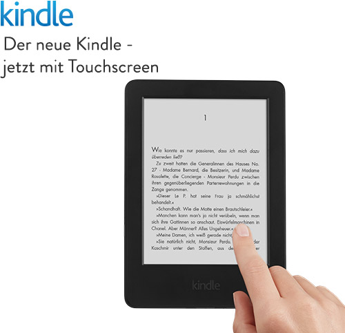 Kindle 4GB WiFi Schwarz (Version 2014)