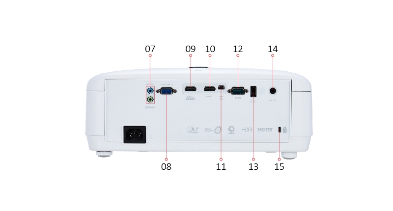 Viewsonic PX727-4K UHD Heimkino DLP-Projektor (2.Wahl)