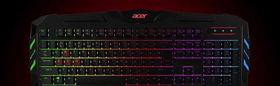 Acer Nitro Gaming Tastatur schwarz