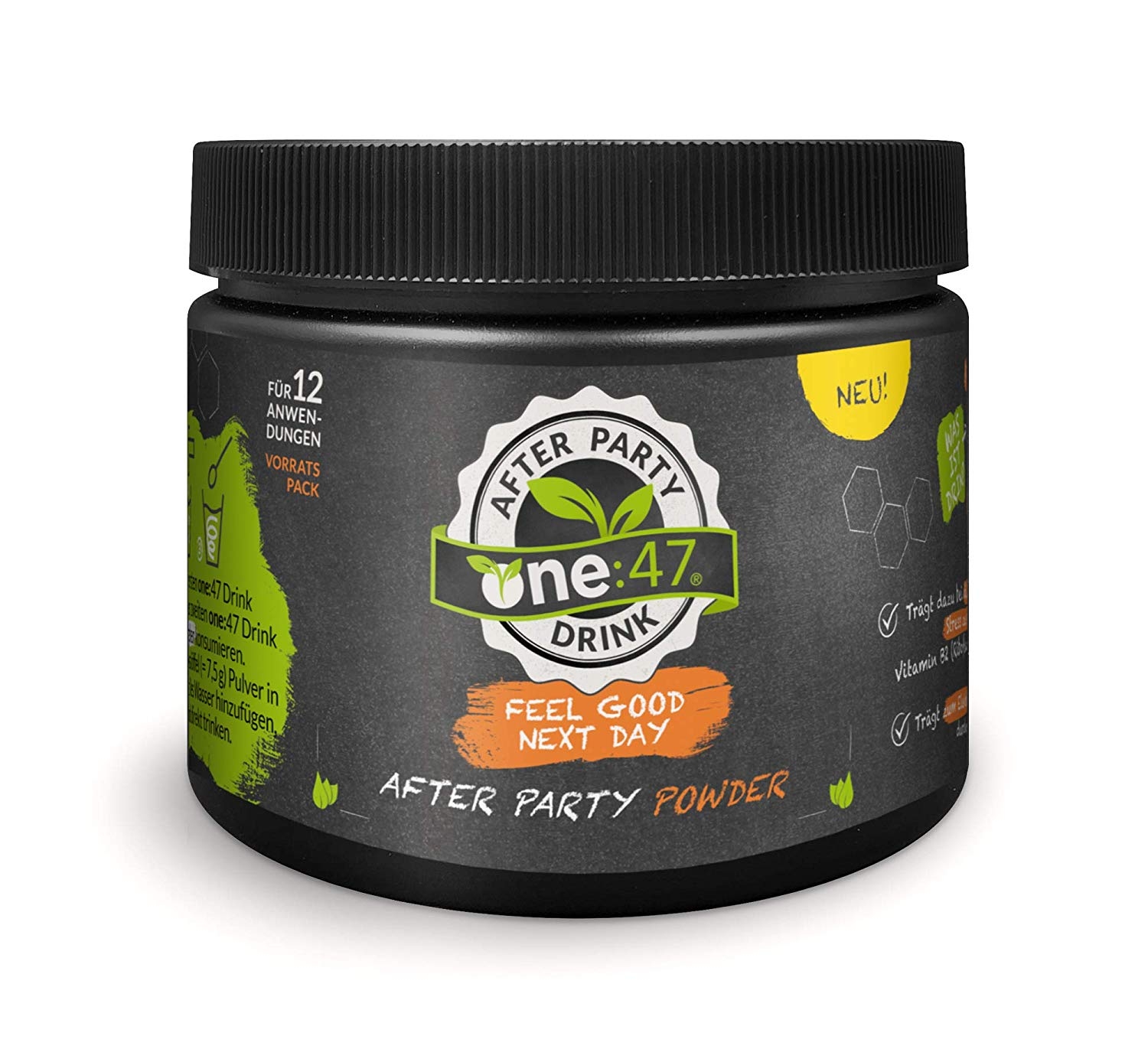 one:47 After Party Drink, Pulver Dose 180g