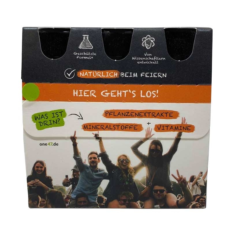 one:47 After Party Drink | 6 Shots (Sixpack)