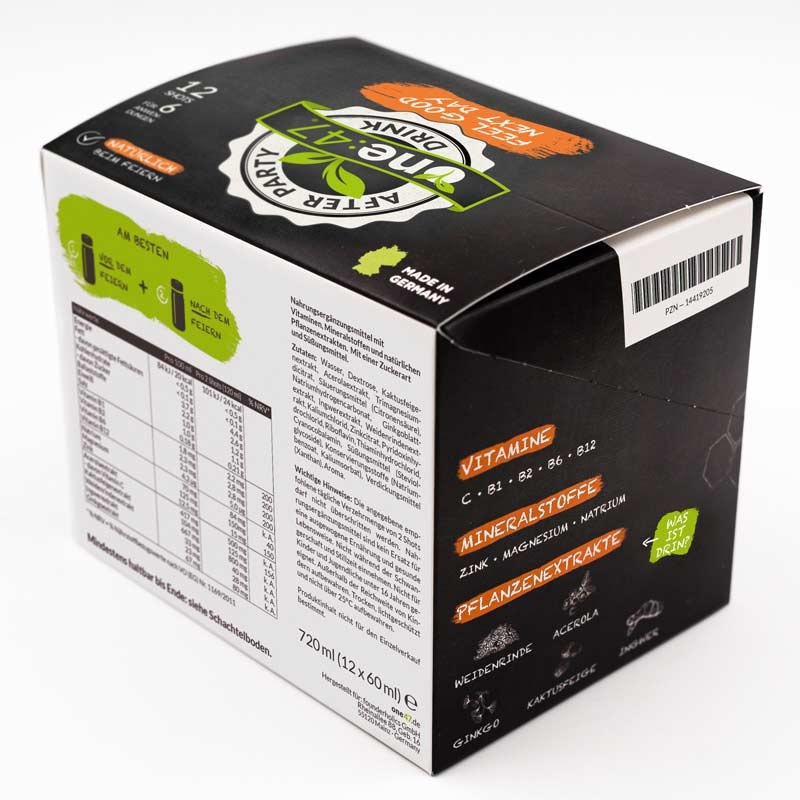 one:47 After Party Drink (Doppelpack, 24 Shots)