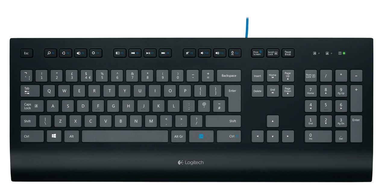 Logitech Comfort Keyboard K290 Tastatur (schwarz)
