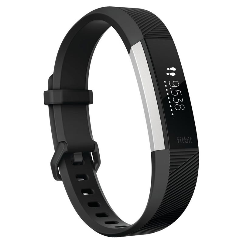 Fitbit Fitness Armband Alta HR Gr. S schwarz