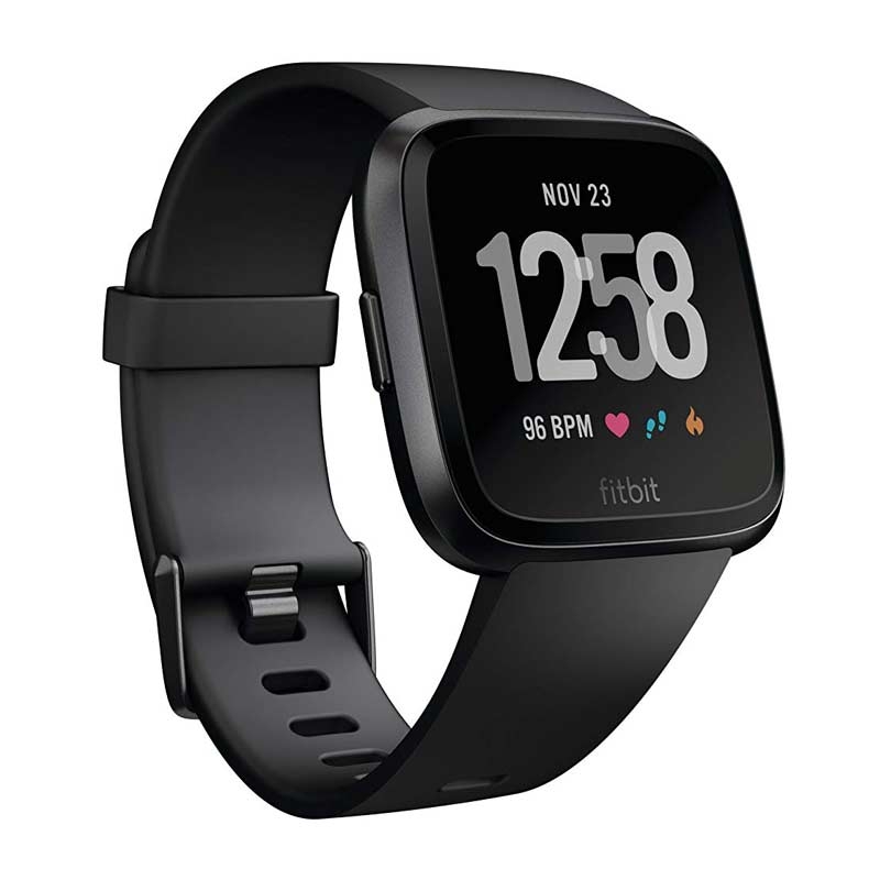 Fitbit Versa Health & Fitness Smartwatch schwarz