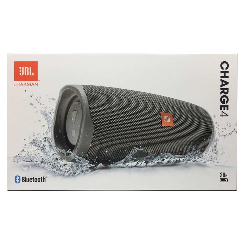 JBL Charge 4 Bluetooth-Lautsprecher grau