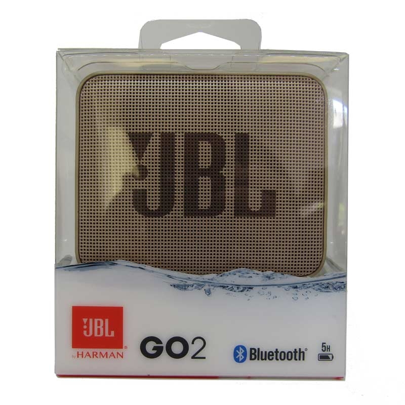 JBL GO2 Tragbarer Bluetooth-Lautsprecher Champagner