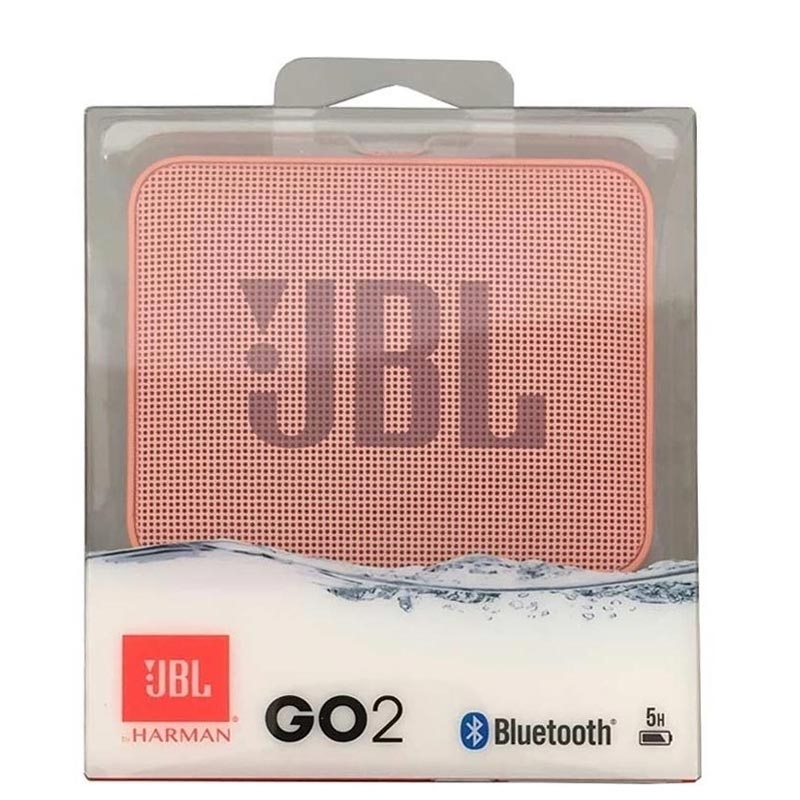 JBL GO2 Tragbarer Bluetooth-Lautsprecher dunkelrosa