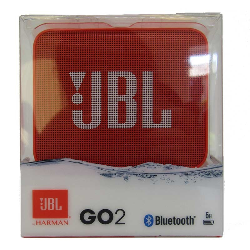 JBL GO2 Tragbarer Bluetooth-Lautsprecher Orange