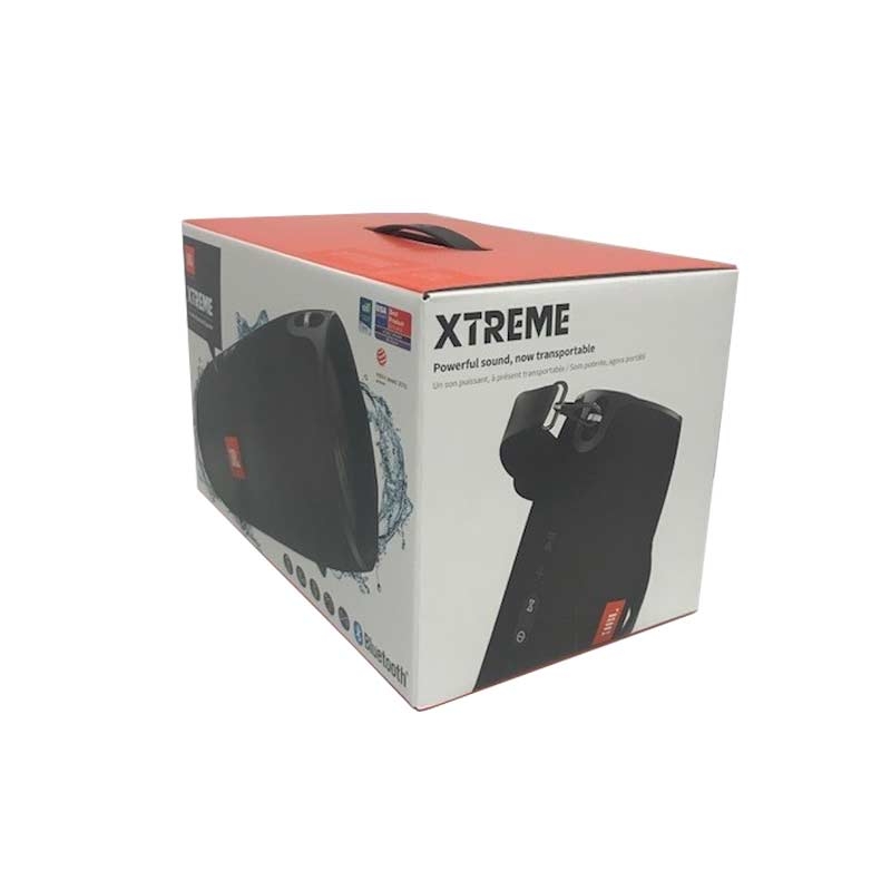 JBL Xtreme Spritzwasserfester Tragbarer Bluetooth Lautsprecher schwarz