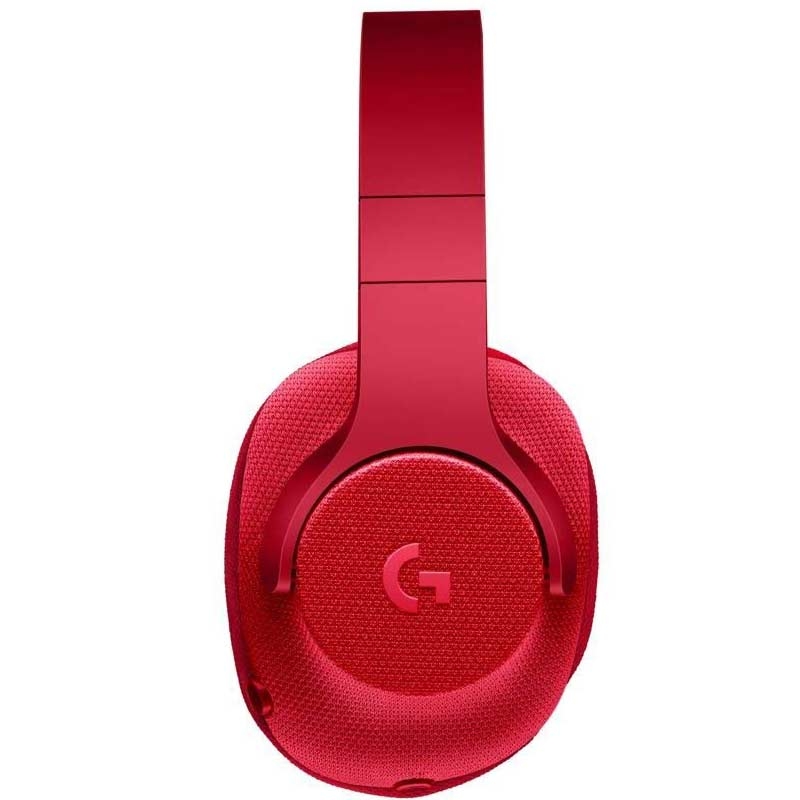Logitech G433 Kabelgebundene Gaming Kopfhörer rot