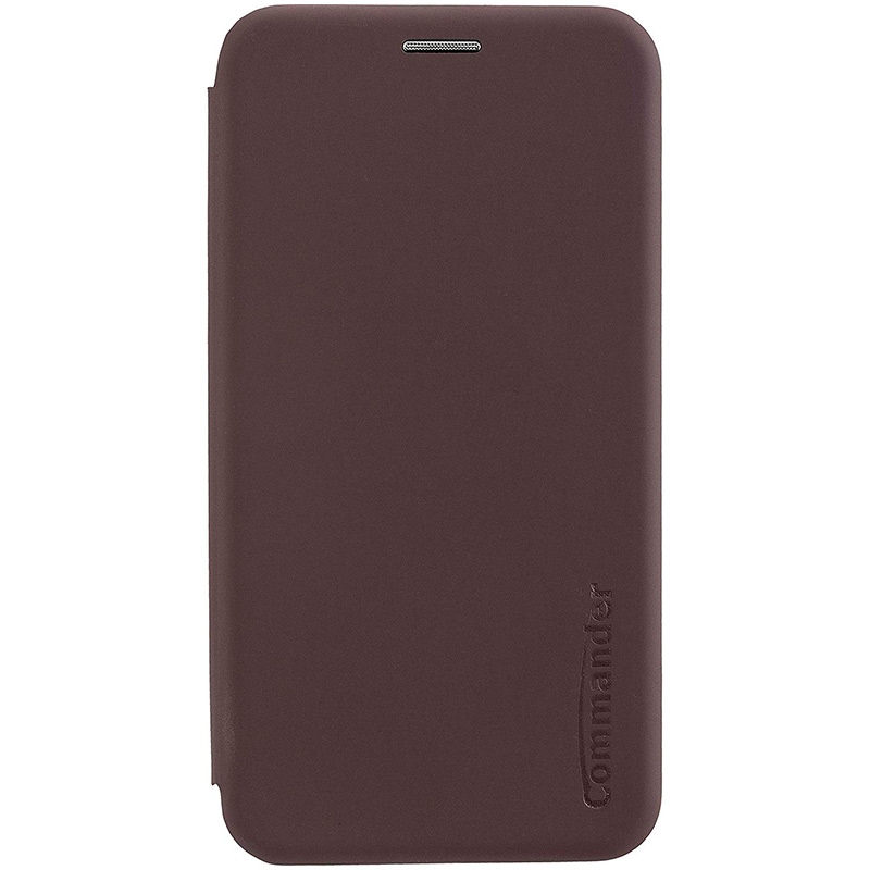 Peter Jäckel COMMANDER Book Case CURVE für Apple iPhone XR Bordeaux