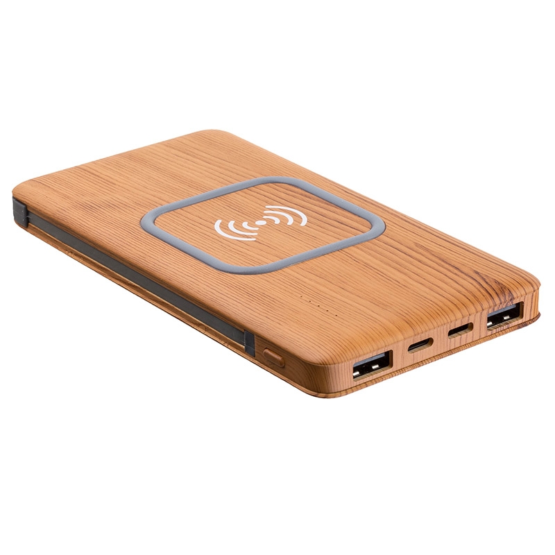 Peter Jäckel Qi Powerbank ULTIMATE 10000mAh Wood