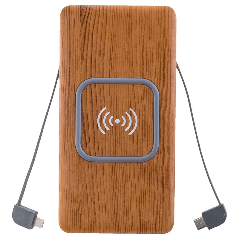 Peter Jäckel Qi Powerbank ULTIMATE 10000mAh Wood