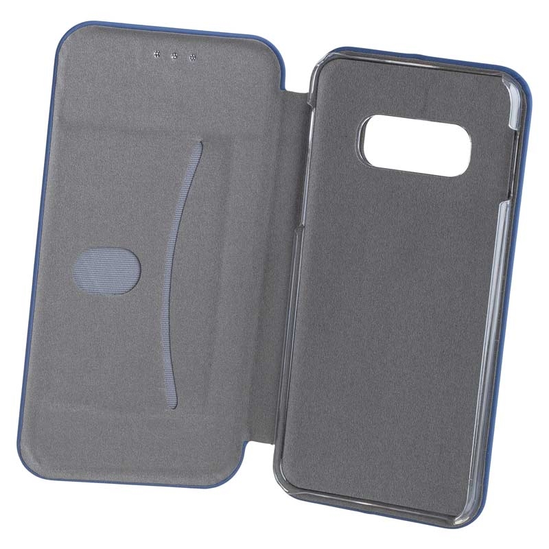Peter Jäckel COMMANDER Book Case CURVE für Samsung G970 Galaxy S10e Soft Touch Maritim Blue