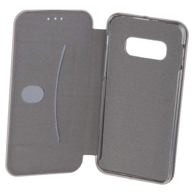 Peter Jäckel COMMANDER Book Case CURVE für Samsung G970 Galaxy S10e Soft Touch Creme Rose