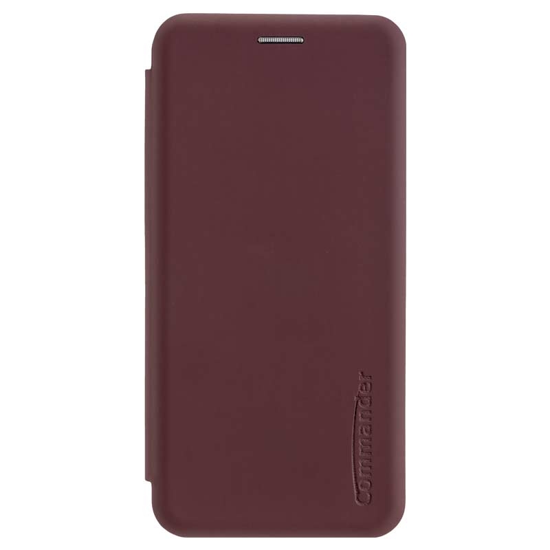 Peter Jäckel COMMANDER Book Case CURVE für Huawei P30 Lite Soft Touch Bordeaux