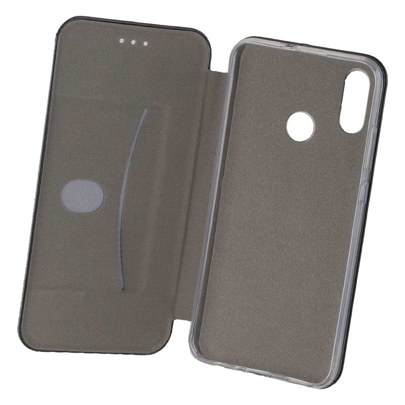 Peter Jäckel COMMANDER Book Case CURVE für Huawei P Smart 2019/ Honor 10 Lite Black