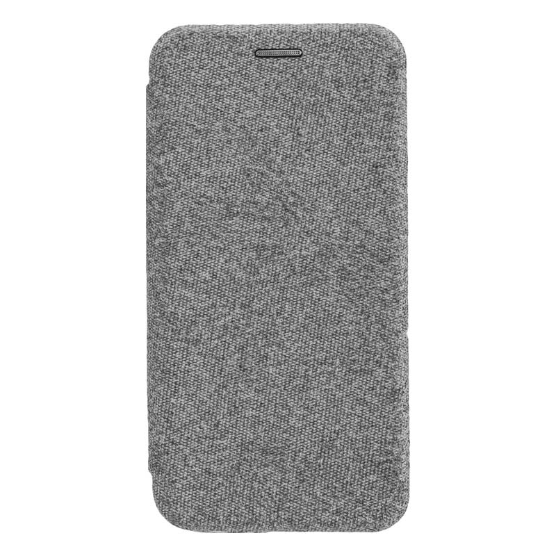 Peter Jäckel COMMANDER Book Case CURVE für Huawei P Smart 2019/ Honor 10 Lite Suit Elegant Gray