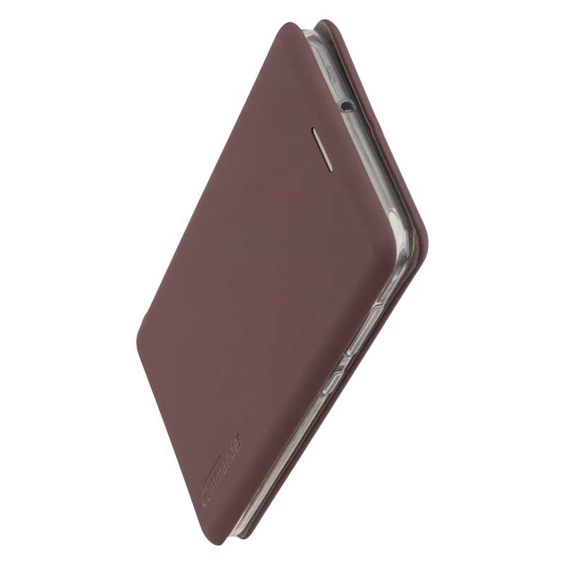 Peter Jäckel COMMANDER Book Case CURVE für Samsung A505 Galaxy A50 Soft Touch Bordeaux