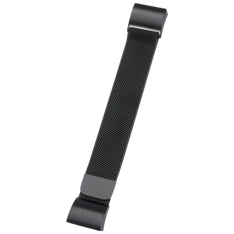 Peter Jäckel Armband für FITBIT CHARGE 2 Edelstahl Milanaise Black