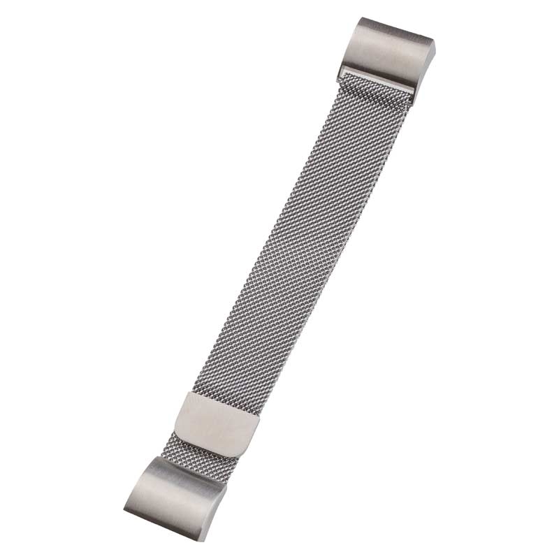 Peter Jäckel Armband für FITBIT CHARGE 2 Edelstahl Milanaise Silver