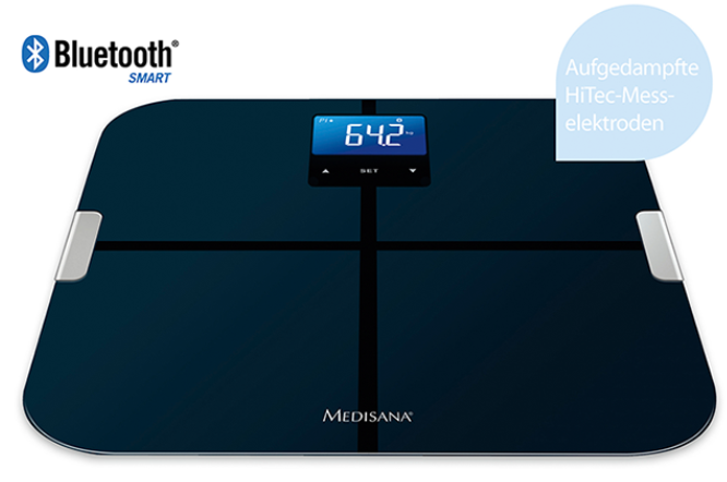 Medisana BS 440 connect Körperanalysewaage inkl. HausMed Gutscheincode