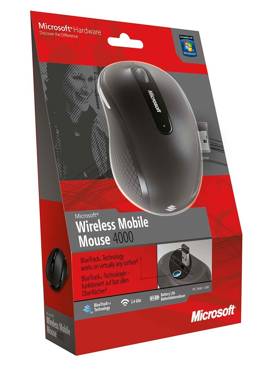 Microsoft Wireless Mobile Mouse 4000