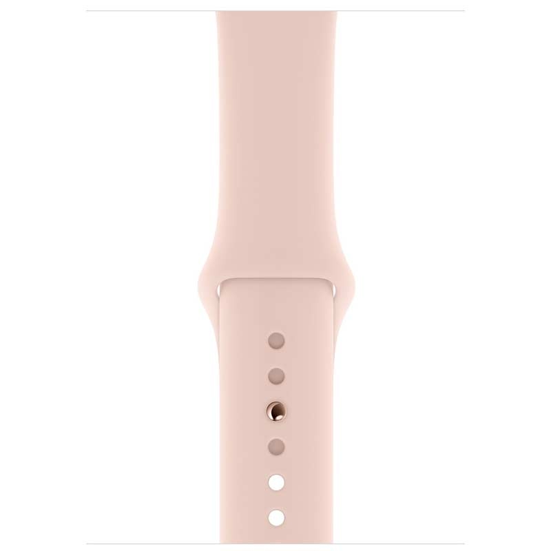 Apple Watch Series 4 GPS + LTE 40mm sandrosa Sportarmband gold