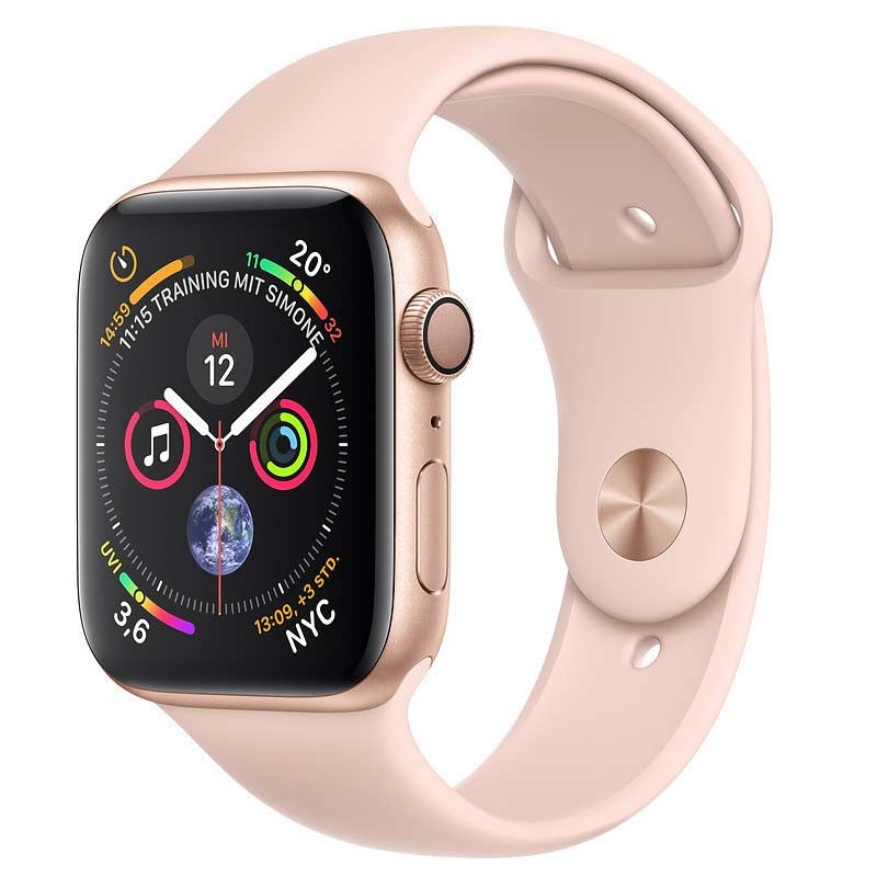 Apple Watch Series 4 GPS 40mm gold Sportarmband gold