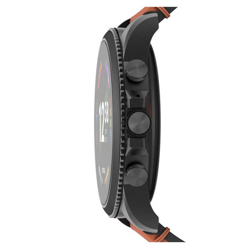 Fossil FTW4062 Gen 6 Smartwatch Lederband braun