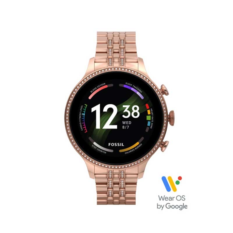 Fossil FTW6077 Gen 6 Smartwatch rosegold