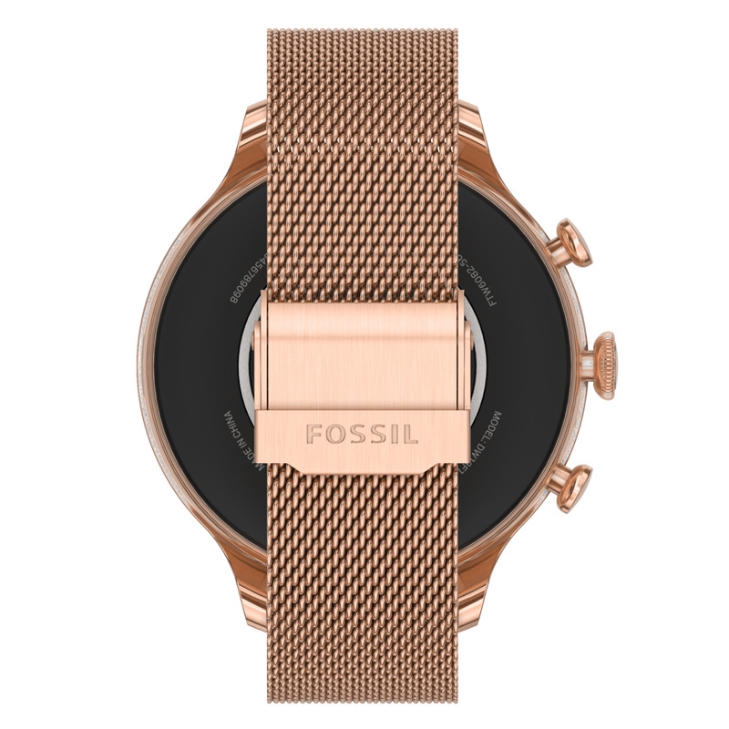 Fossil FTW6082 Gen 6 Smartwatch Edelstahl rosegold