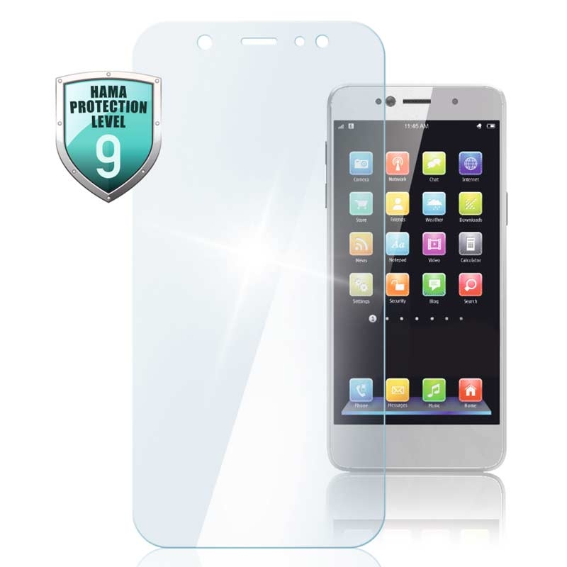 Hama Echtglas-Displayschutz "Premium Crystal Glass" für Samsung Galaxy A20e