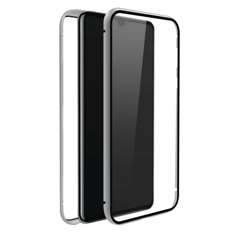 Black Rock Cover "360° Glass" für Huawei P30 Pro Silber