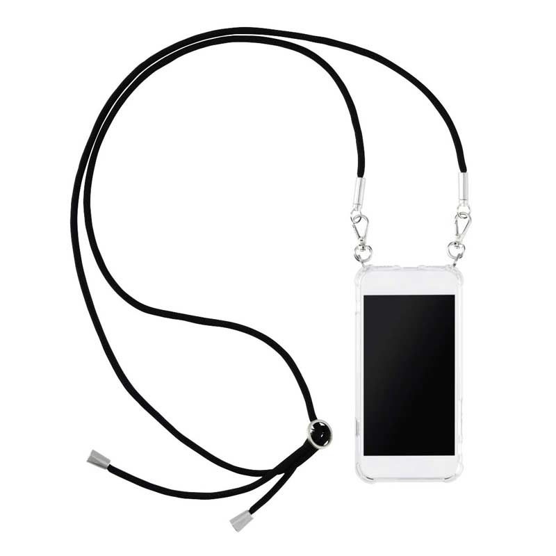 Hama Cross-Body-Cover mit Umhängekordel für Samsung Galaxy A40 Transparent