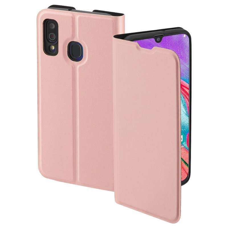 Hama Booklet "Single2.0" für Samsung Galaxy A40 Rosa